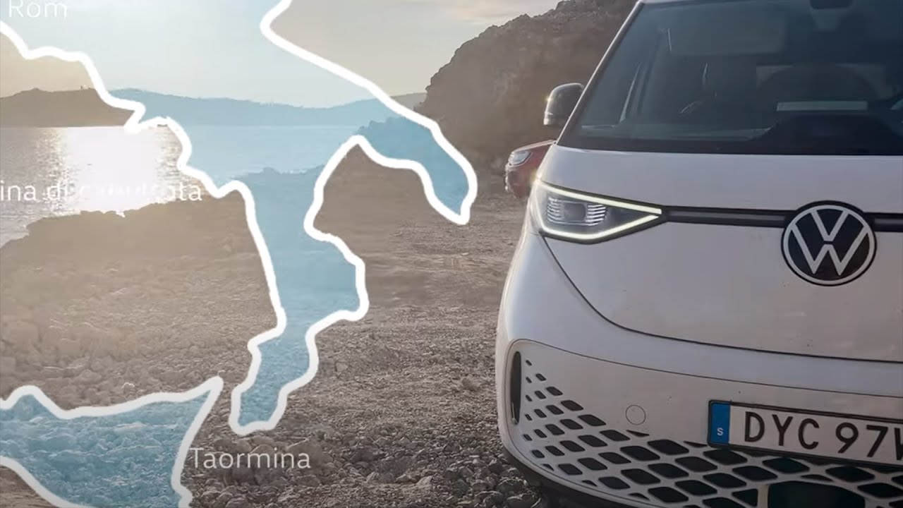 Roadtrip till Sicilien! Så laddar och campar du med ID. Buzz på långresan