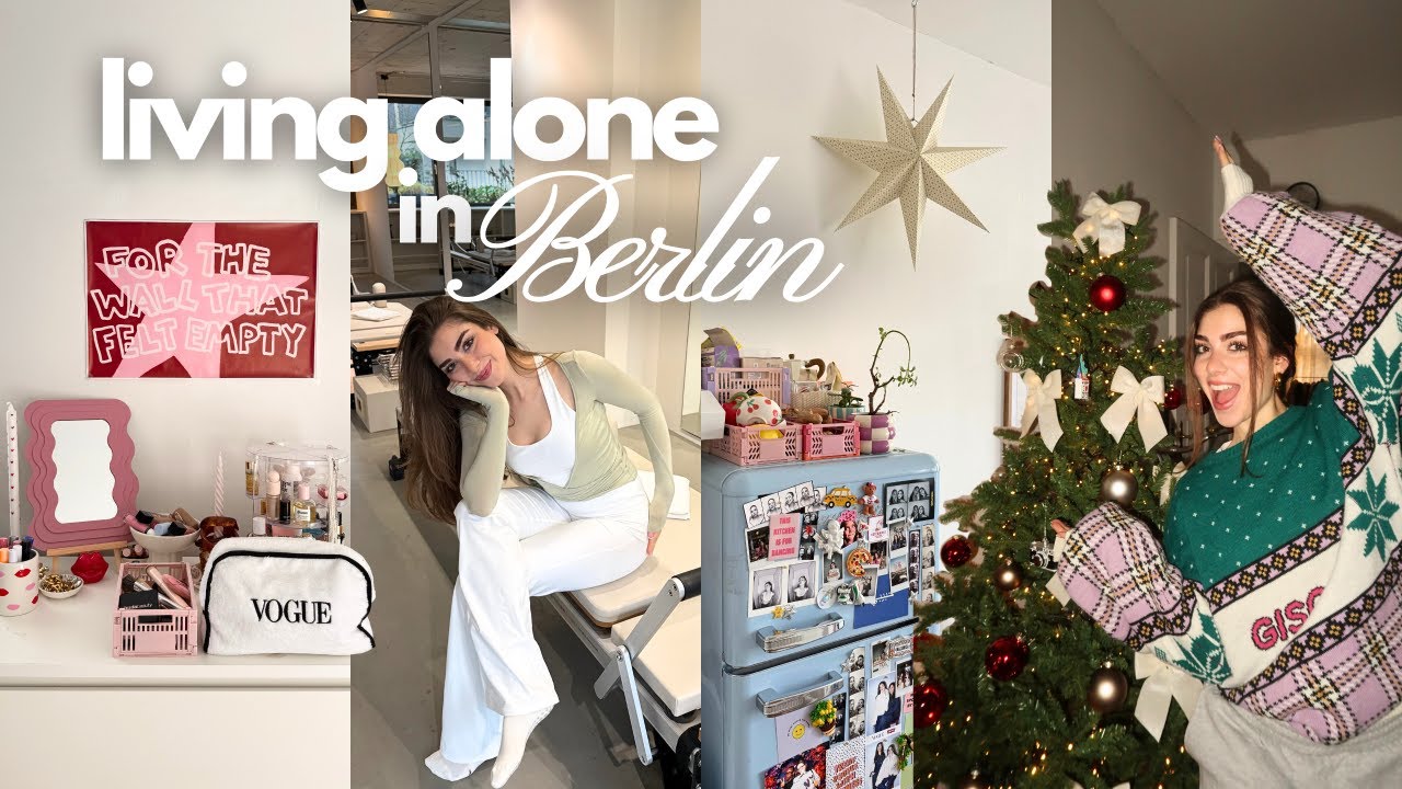Living alone diaries 🍓 deep clean, Weihnachtsbaum, Alltag, Träume & Gedanken 🫐
