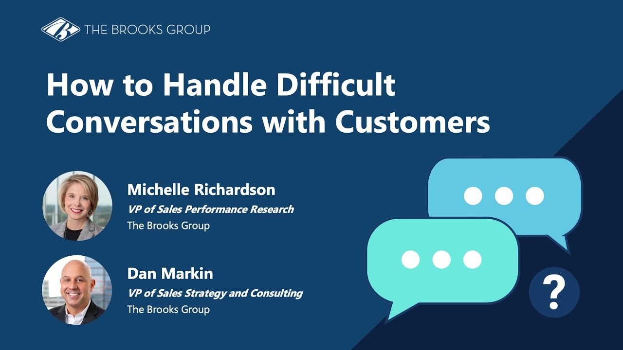 How to Handle Difficult Conversations with Customers