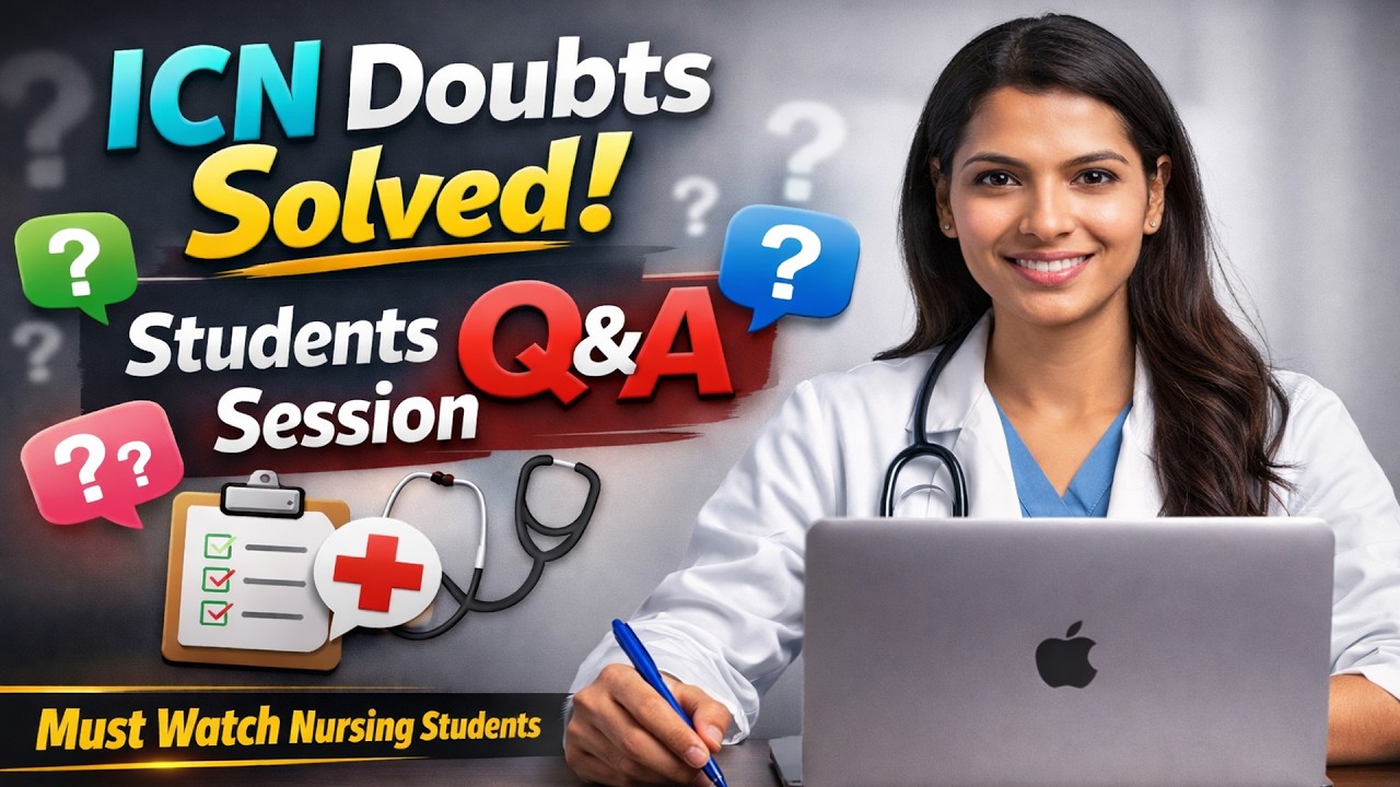 Infection Control Nurse Doubt Session | Students’ Q&A + Career Guidance Must Watch! #nursingcareer