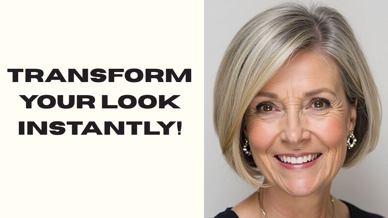 ELEGANT MEDIUM HAIRCUTS THAT REJUVENATE AND FLATTER WOMEN OVER 50 AND 60!