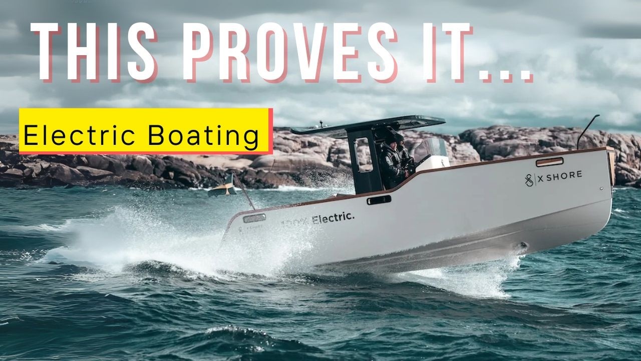 X-Shore Eelex | 100% Electric 100-mile Boat | #electricwatercraft