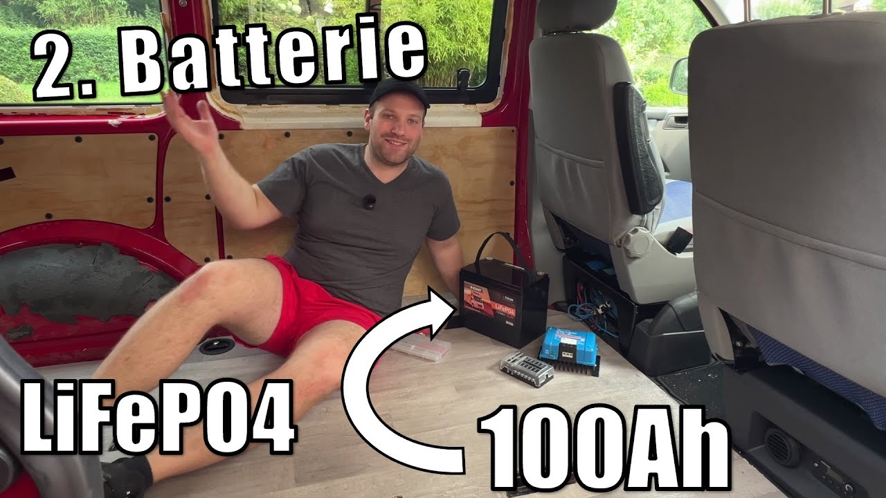 VW T5 LiFePO4 2. Batterie Upgrade + 30A Ladebooster / How To