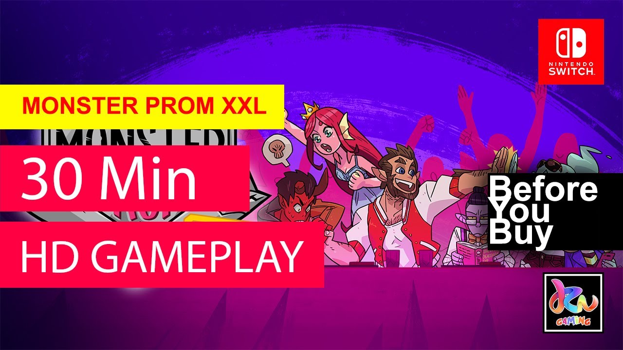 Monster Prom: XXL HD Gameplay (Nintendo Switch)
