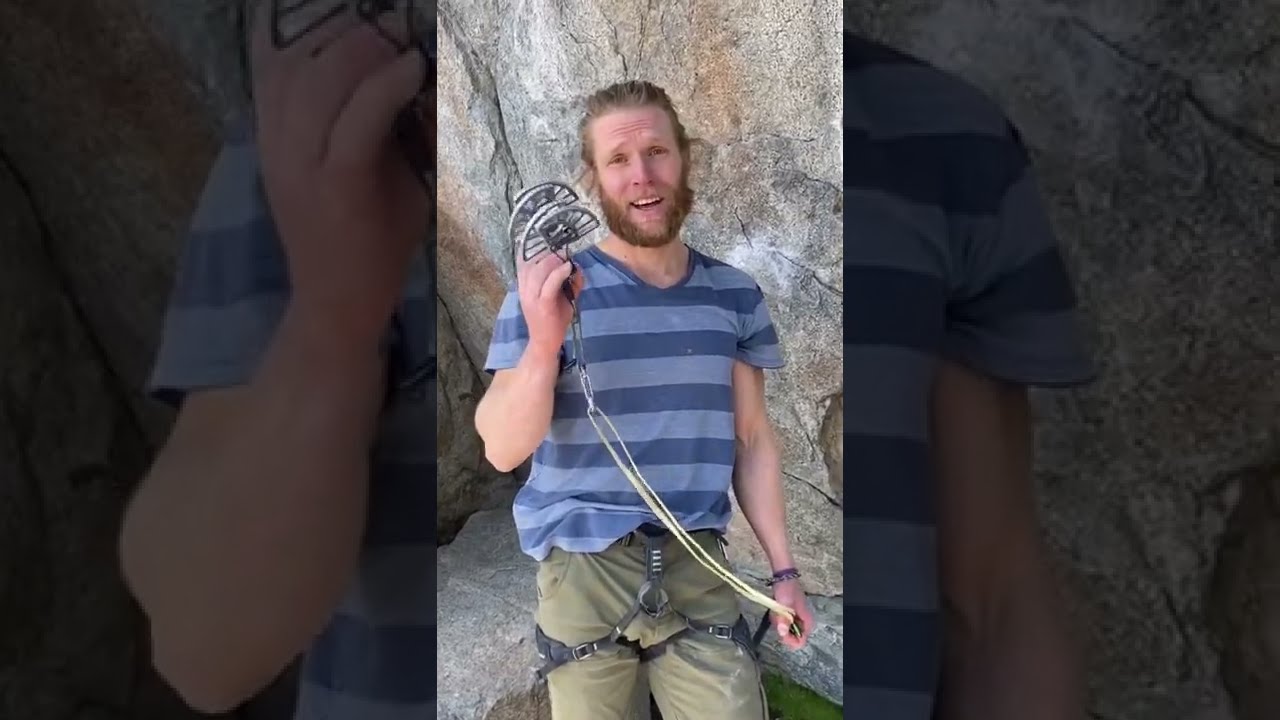 Rock climbing protection weight TESTED 👨🏼&zwj;🔬🔬 #climbing #shorts