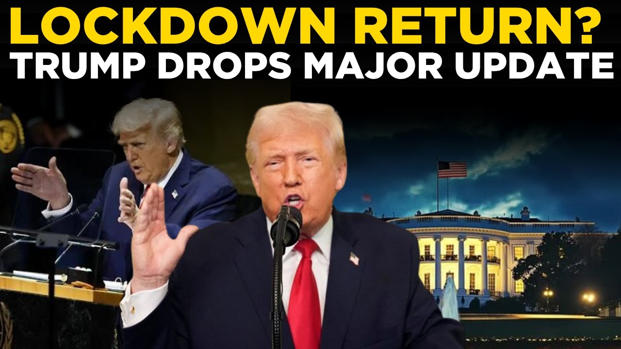 Donald Trump speech LIVE | Lockdown Again? Trump&rsquo;s Biggest Announcement Shocks America