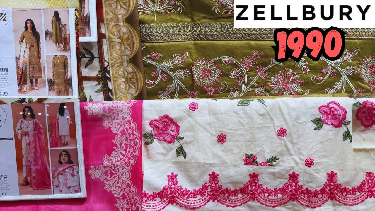 Zellbury New Collection 2026 📣❤️ zellbury Unstitched Eid Collection 2026😱 Rs.1990 only 😱
