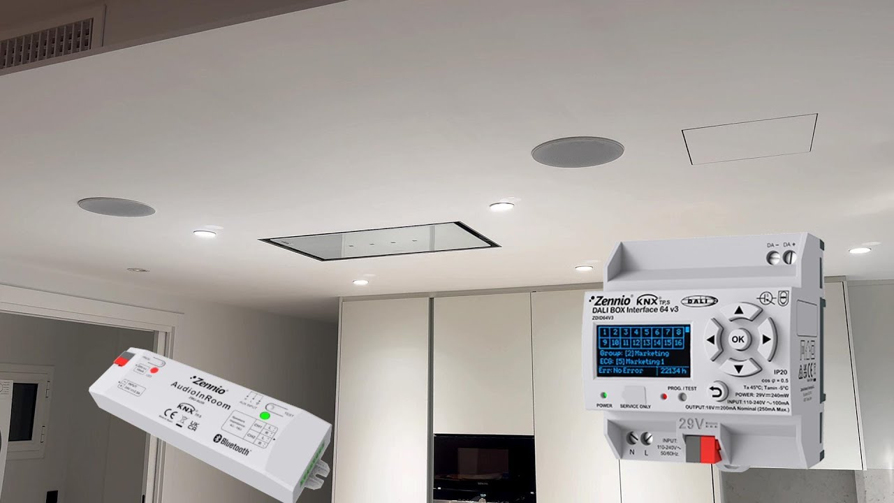 🎶PISO EN BARCELONA CON  CONTROL DOMOTICO KNX 👌👌