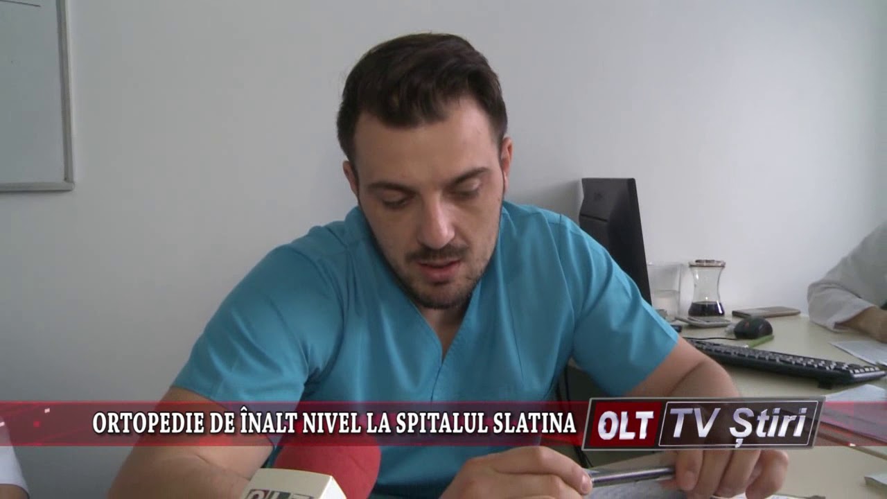 ORTOPEDIE DE INALT NIVEL LA SPITALUL SLATINA 1312