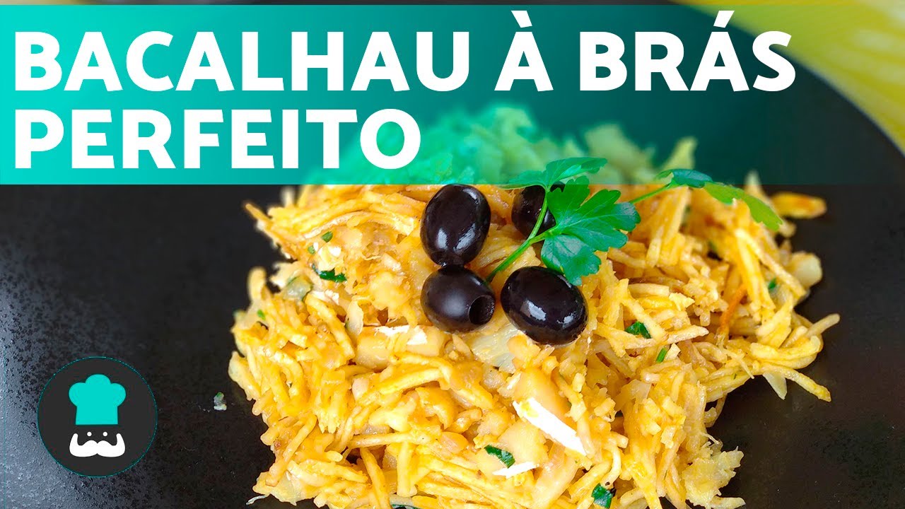 Bacalhau à Brás perfeito ✌️ (bacalhau com batata palha)