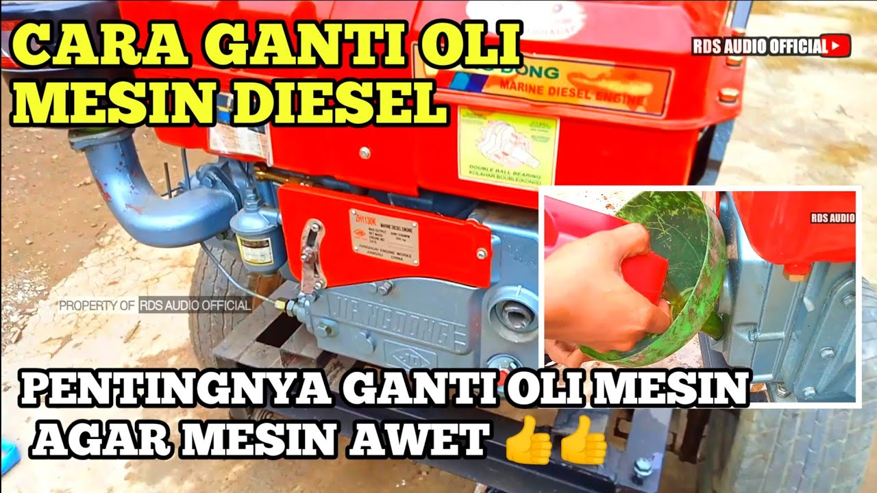 Cara Ganti Oli Mesin Diesel Jiangdong 30 pk ‼️ #jiangdong30pk #dongfeng #odongodong