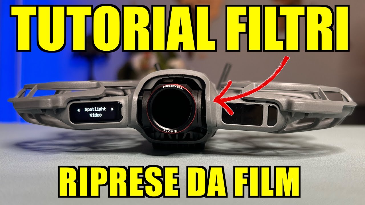 ECCO COME FARE RIPRESE DA FILM CON IL DJ NEO 2 Tutorial Filtri Freewell