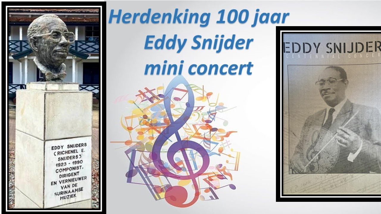 LIVESTREAMING : Herdenking 100jr Eddy Snijder mini concert