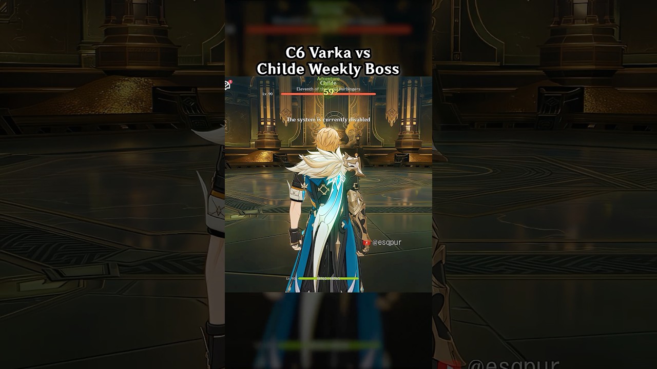 C6 Varka vs Childe Weekly Boss