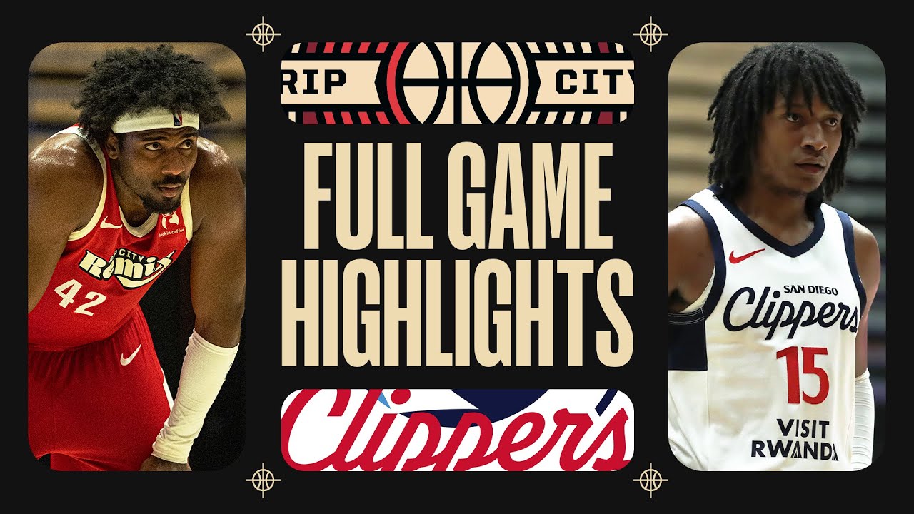 Rip City Remix Highlights vs. San Diego Clippers 12-4-25