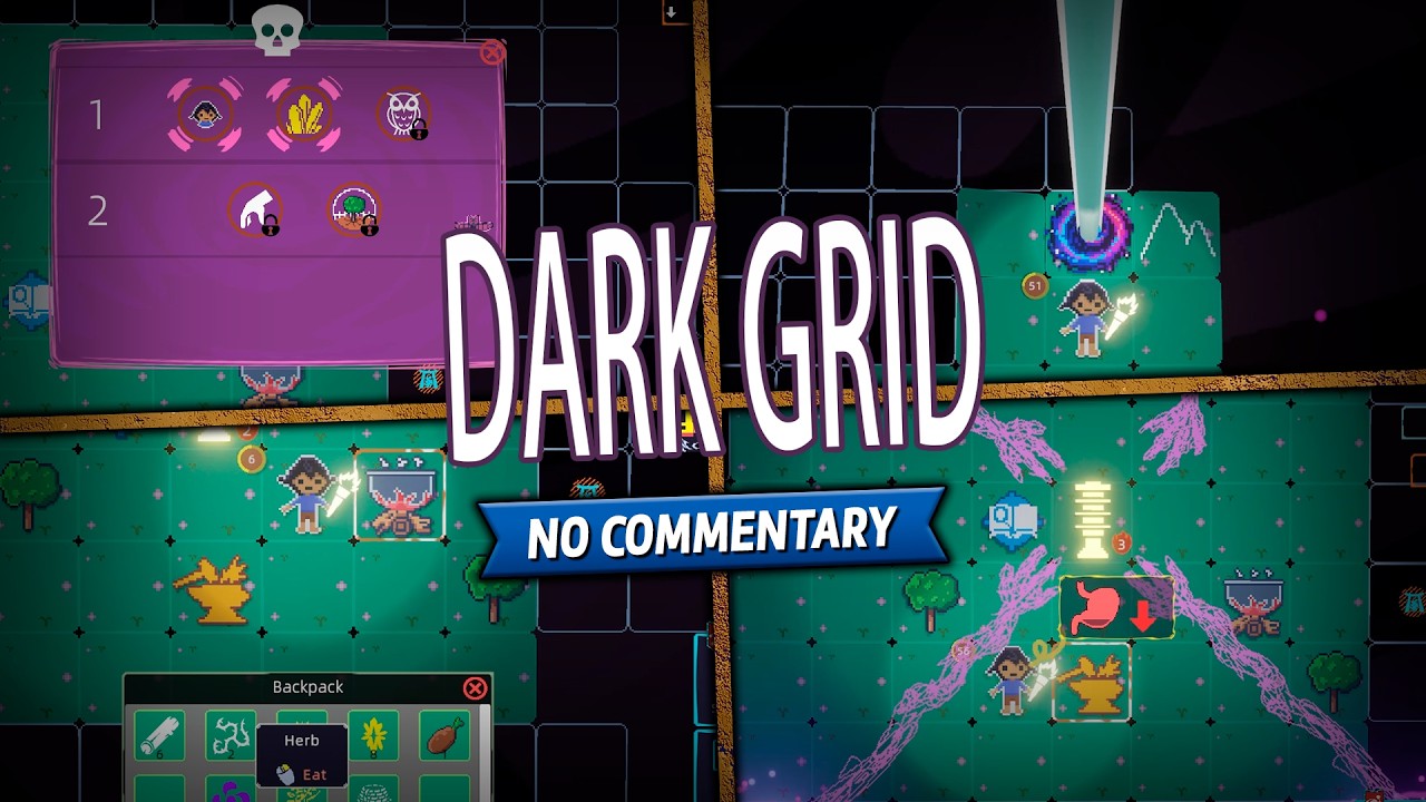 Dark Grid | No Commentary Gameplay