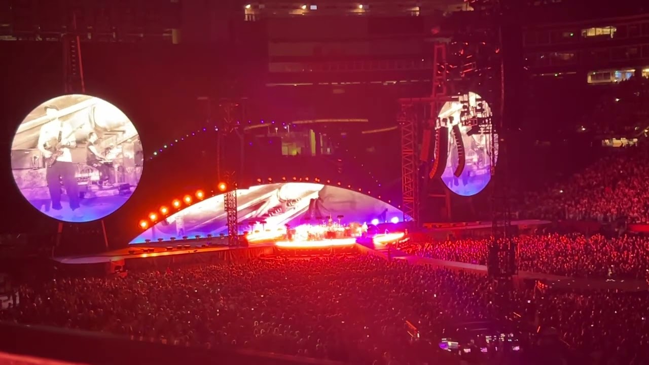 Coldplay live at Gillette Stadium, Foxboro, MA, July 16, 2025 - The Scientist