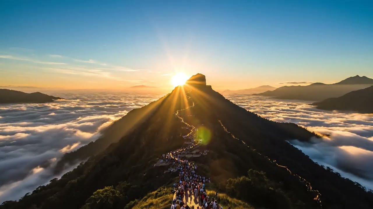 Adam’s Peak, Sri Lanka | The World’s Most Sacred Mountain?The Epic Sunrise at Adam’s Peak (Sri Pada)