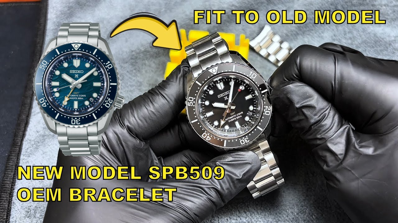 How to fit new Seiko SPB509 OEM bracelet to older MM200 GMT series?