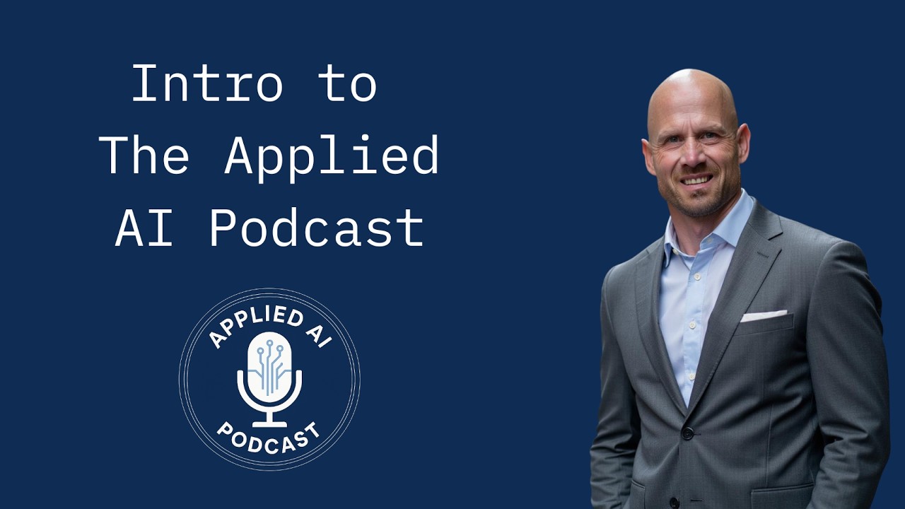 Intro to The Applied AI Podcast By Jacob Andra #podcast #aistrategy #digitaltransformation #ai
