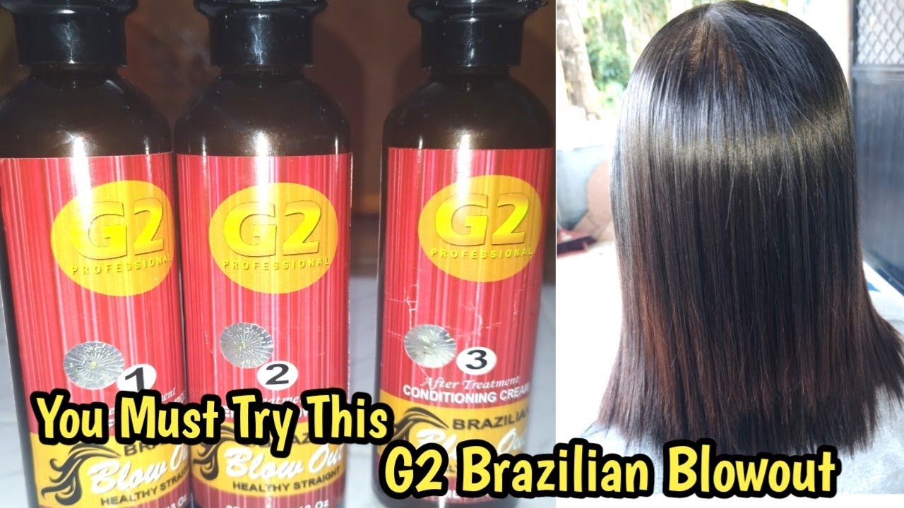 G2 Brazilian Blowout Hair Tutorial