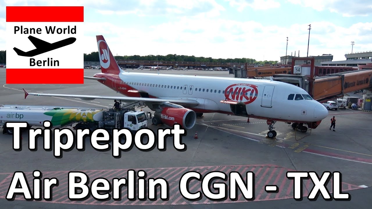 Trip Report | Air Berlin Airbus A320 | Economy Silver | CGN - TXL