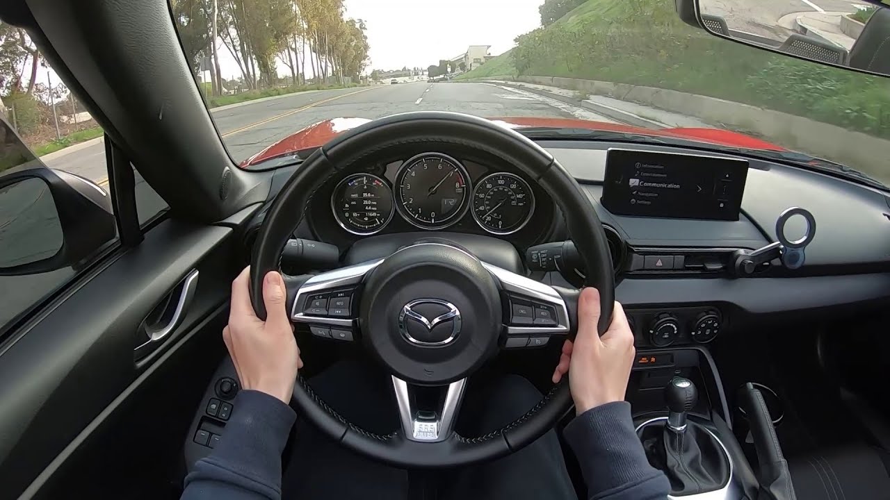 2024 Mazda Miata MX-5 Sport - POV Morning Drive