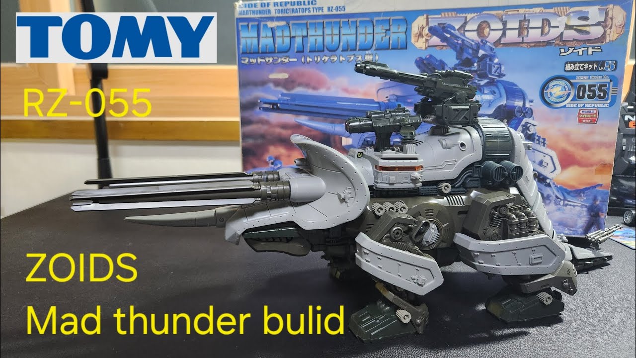 Tomy zoids mad thunder build (rz-055)