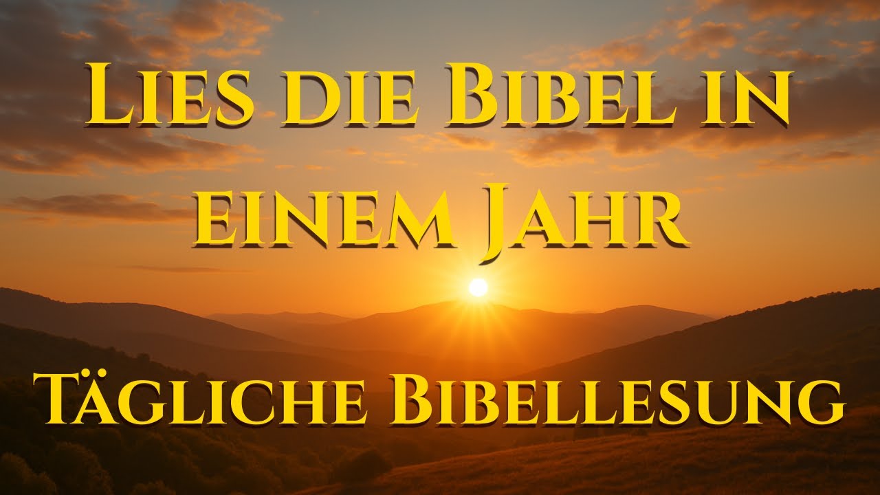 Tag 025 - Tägliche Bibellektüre | Das Bibellesezentrum