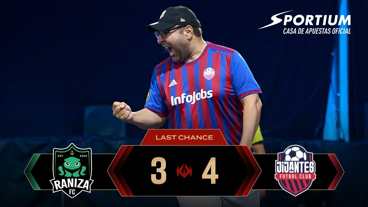 Raniza FC de ALANA y BARCA VS Jijantes FC de GERARD ROMERO | Partido Completo Last Chance (3-4)
