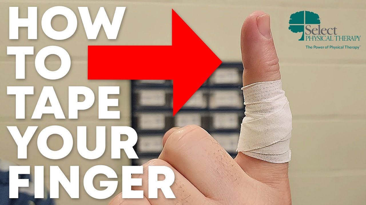 How To Tape Your Fingers As A Goalkeeper