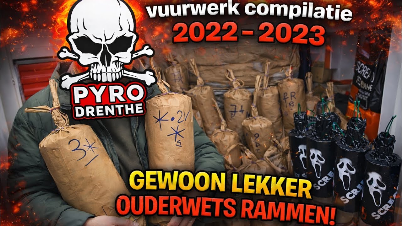 Vuurwerk compilatie 2022 - 2023 “Gewoon lekker ouderwets rammen” (extended version)