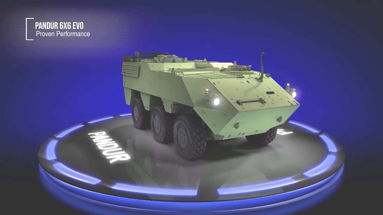 GDELS - Pandur 6X6 Evo Infantry Fighting Vehicle Simulation [1080p]