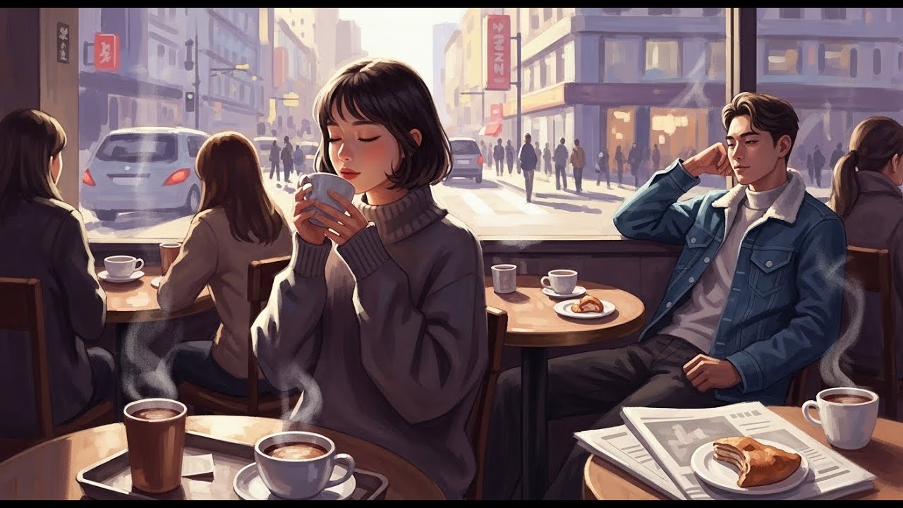 ☕ [Cafe BGM] 24/7  K-POP 감성 | 당신의 카페를 위한 고품격 배경음악 (No Copyright)