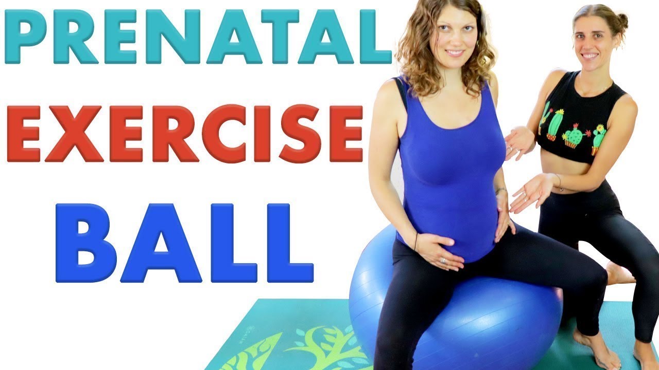 5 Yoga Ball Pregnancy Exercises (Birth Ball)