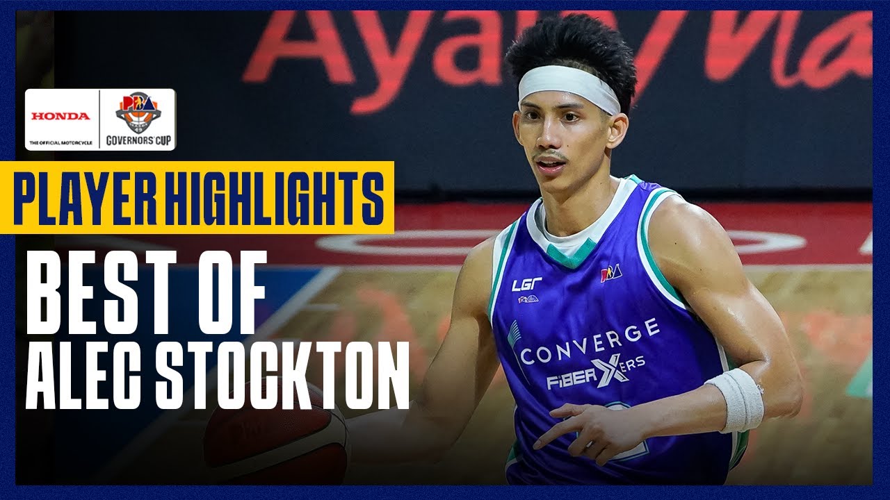 BEST OF ALEC STOCKTON | PBA SEASON 49 GOVERNORS' CUP | HIGHLIGHTS