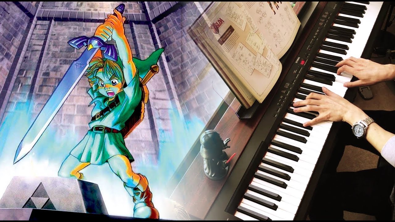 THE LEGEND OF ZELDA: OCARINA OF TIME - Title Theme (Piano Cover) + Sheet Music