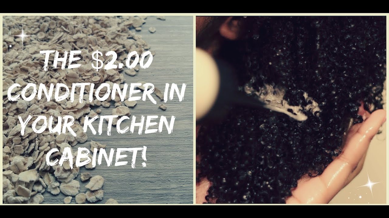 THE $2 HAIR CONDITIONER IN YOUR KITCHEN CABINET!
