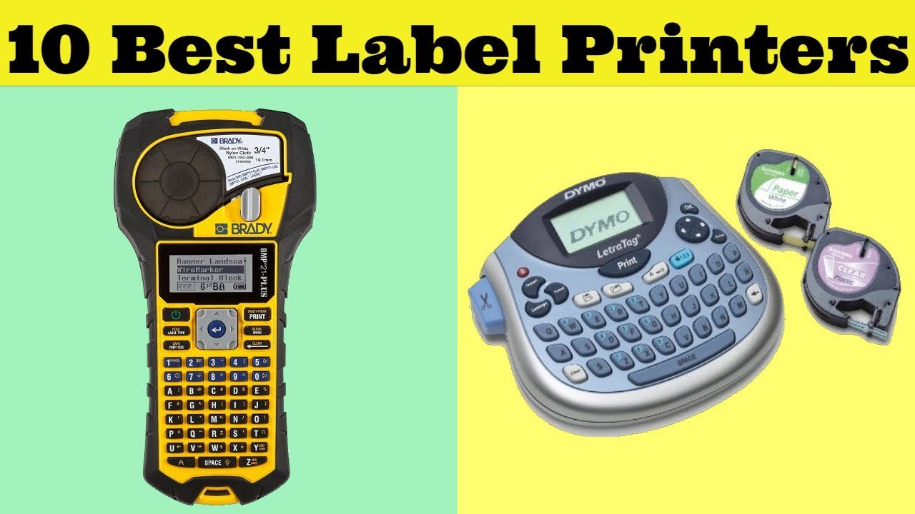 The Top 10 Best Label Makers For 2019 | Best Label Printers of 2019