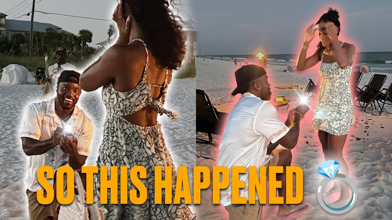 I PROPOSED TO MY GIRLFRIEND..