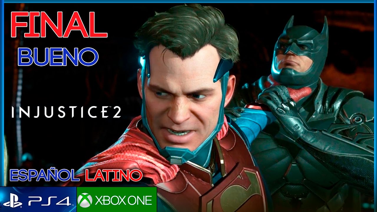 INJUSTICE 2 FINAL BUENO Español Latino Gameplay | Capitulo 12 BATMAN V SUPERMAN WONDER WOMAN