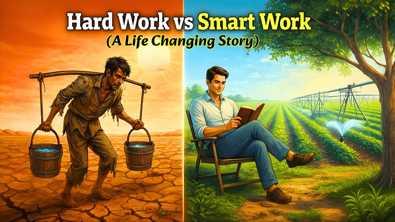 Working Hard But Getting Nowhere? Here's Why | Hard Work vs Smart Work - A Life Changing Story
