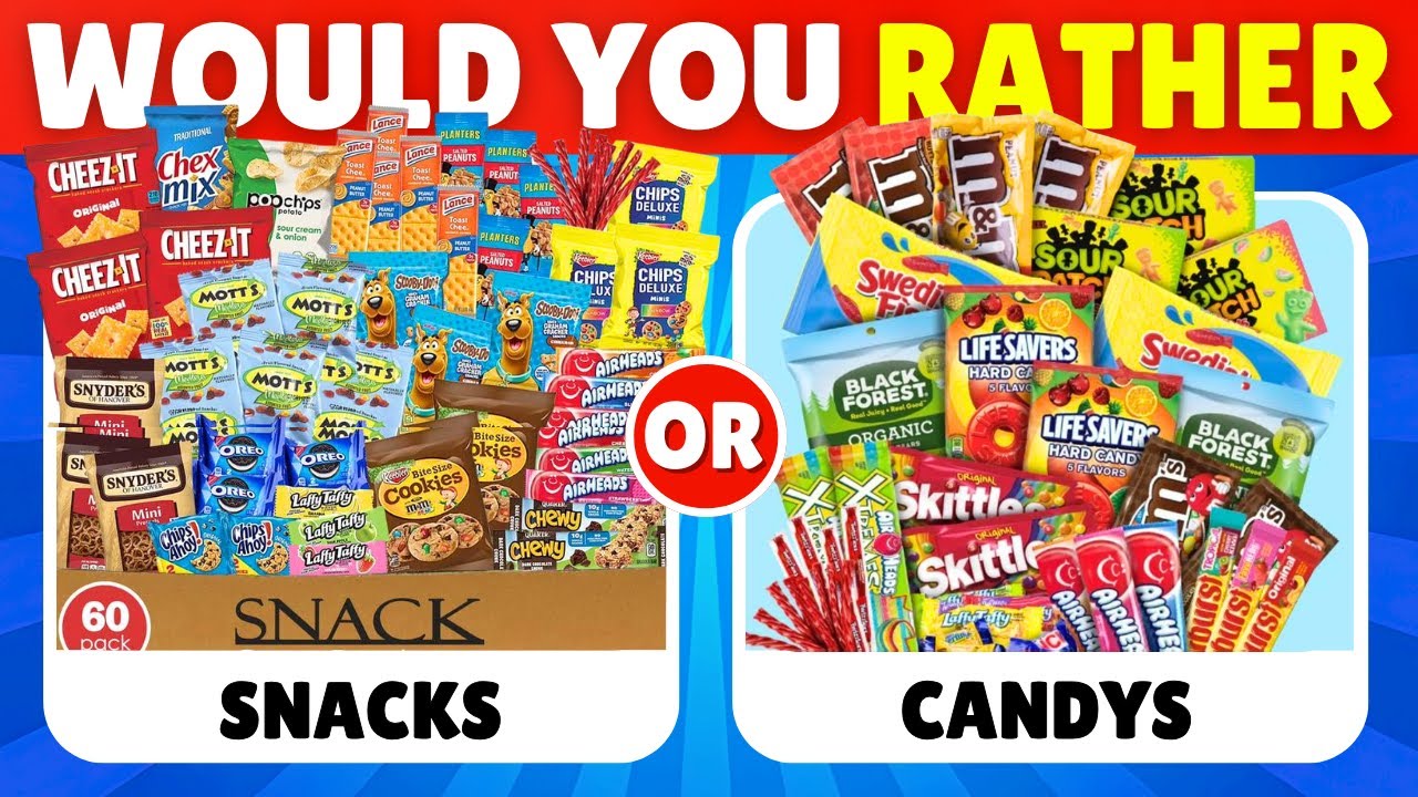 Would You Rather...? Shop at Walmart Edition 🛒🧸🍫