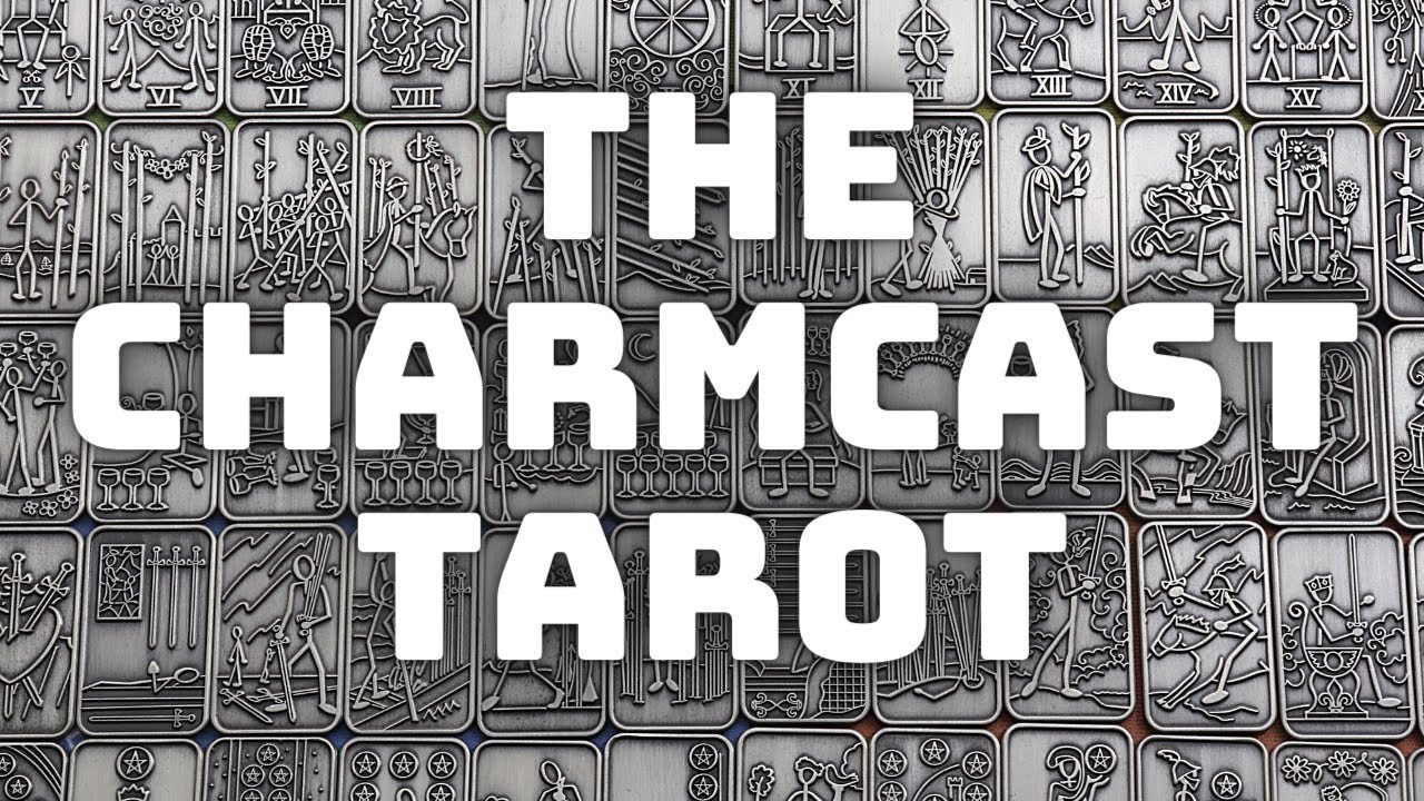 Tarot CAST IN METAL?!?!?!  The Charmcast Tarot