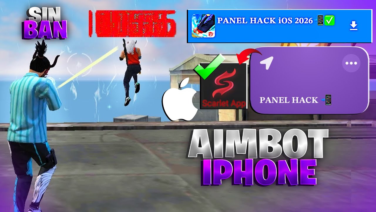 AIMBOT PARA iOS / HACK PARA iOS / FREE FIRE 2026✅