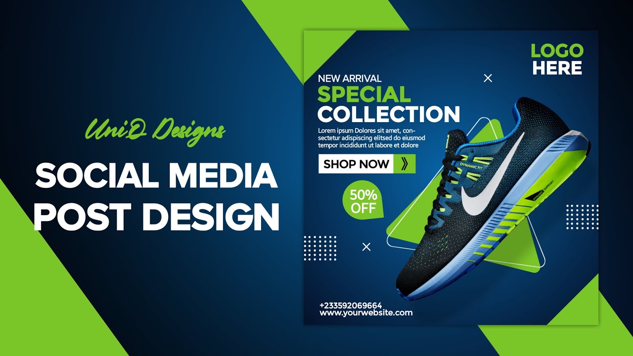 How To Make A Social Media Ad Banner On Pixellab | Pixellab Editing