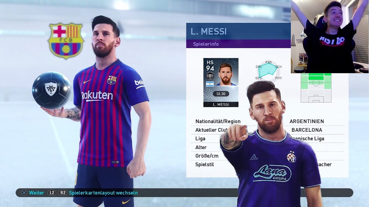 I GOT MESSI IN PES 2019!!!😅🇦🇷