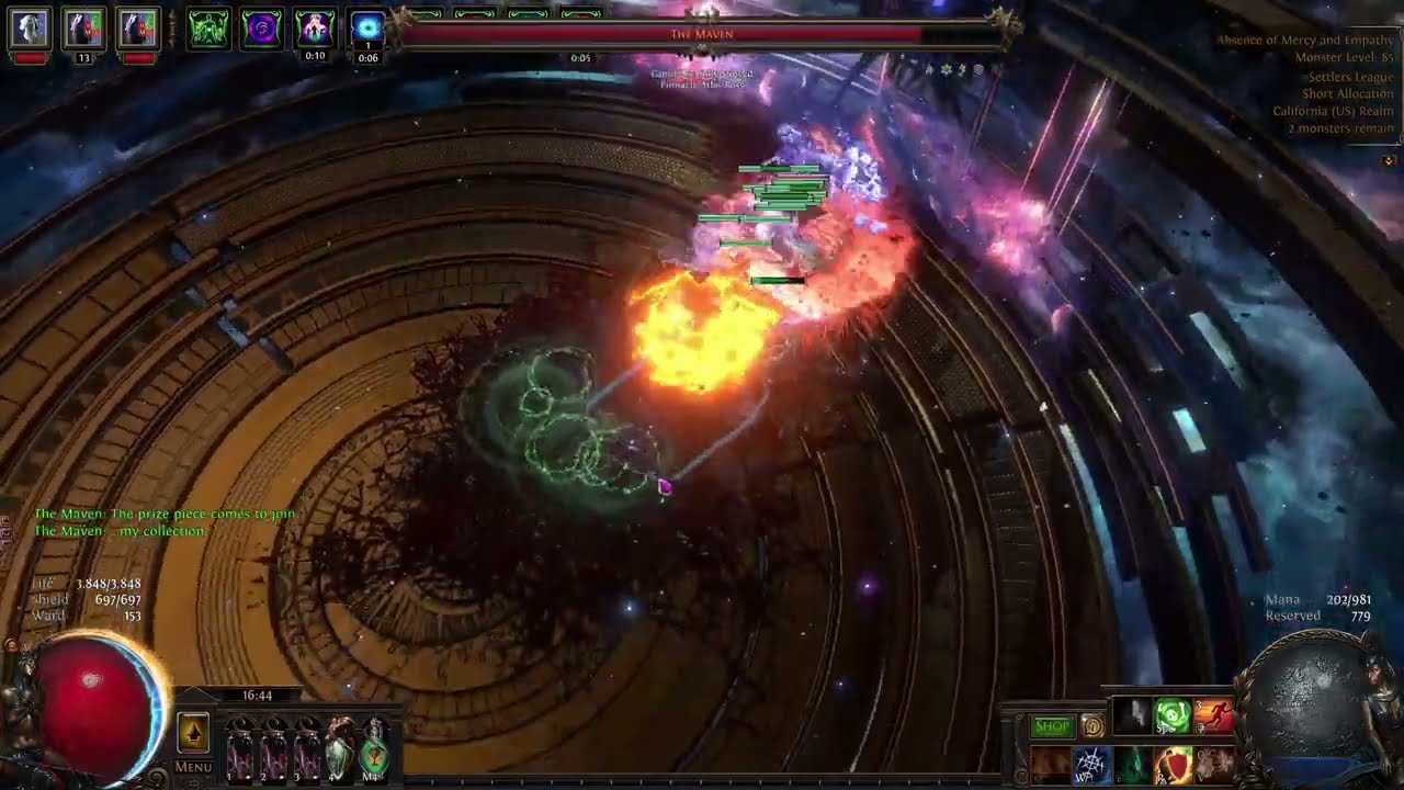 【POE 3.25】All Ubers, Simulacrum 15, Sanctum, and t17 mapping/ chains of command updade