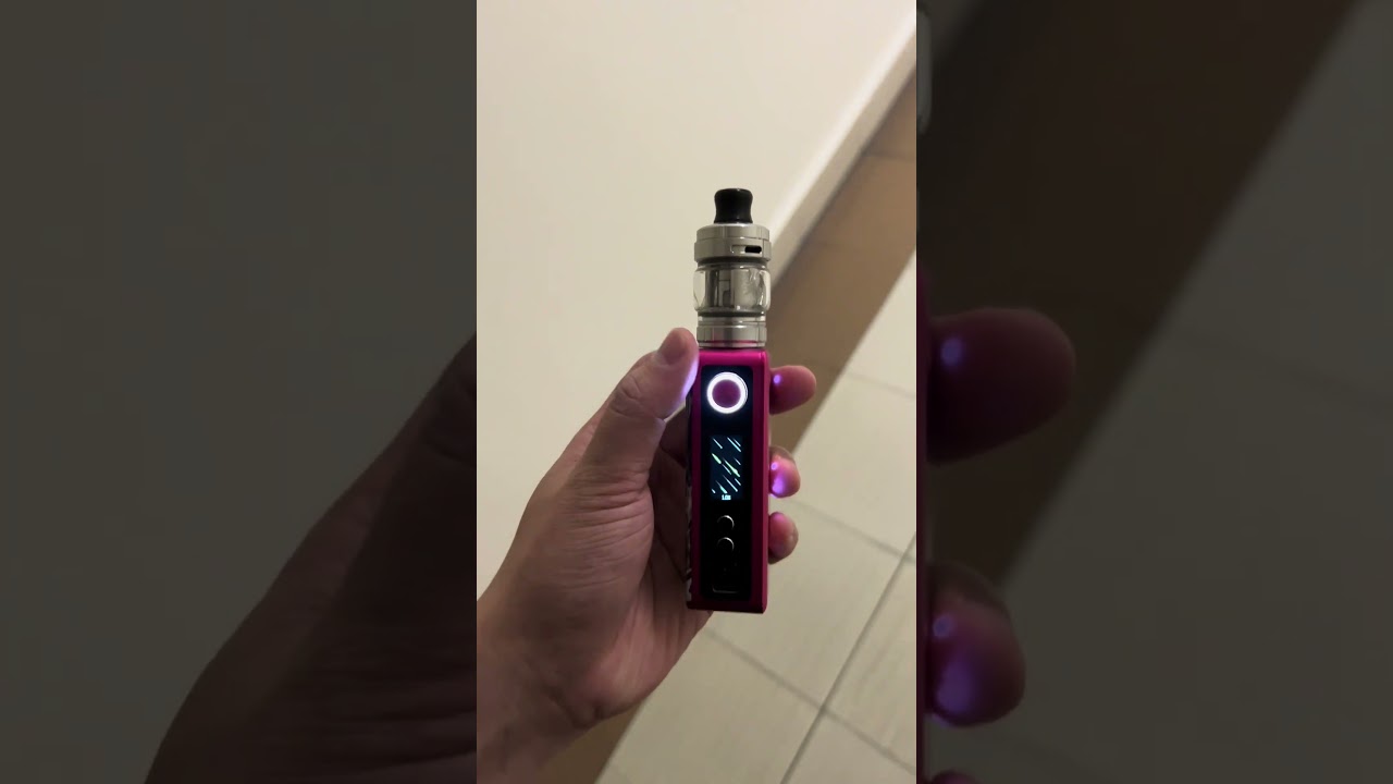 voopoo vinci spark 100 in running motion #slay #vincispark