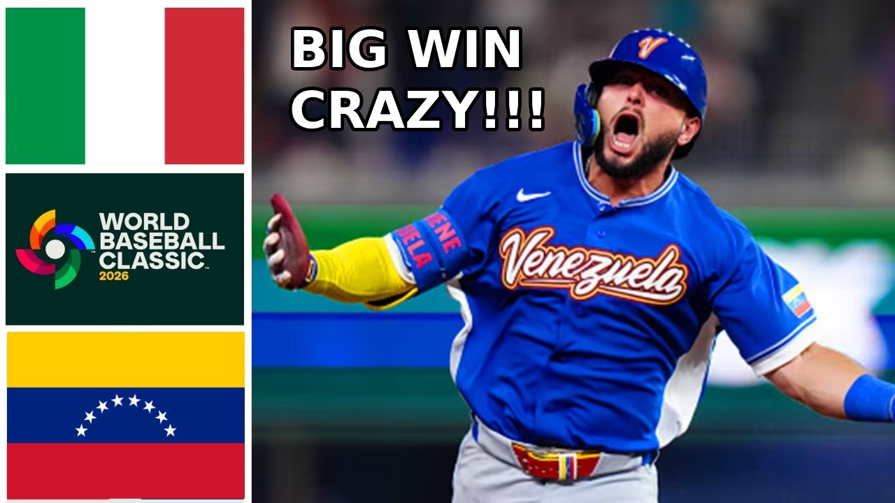 Italy vs Venezuela Highlights FULL GAME | 2026 World Baseball Classic Semifinals